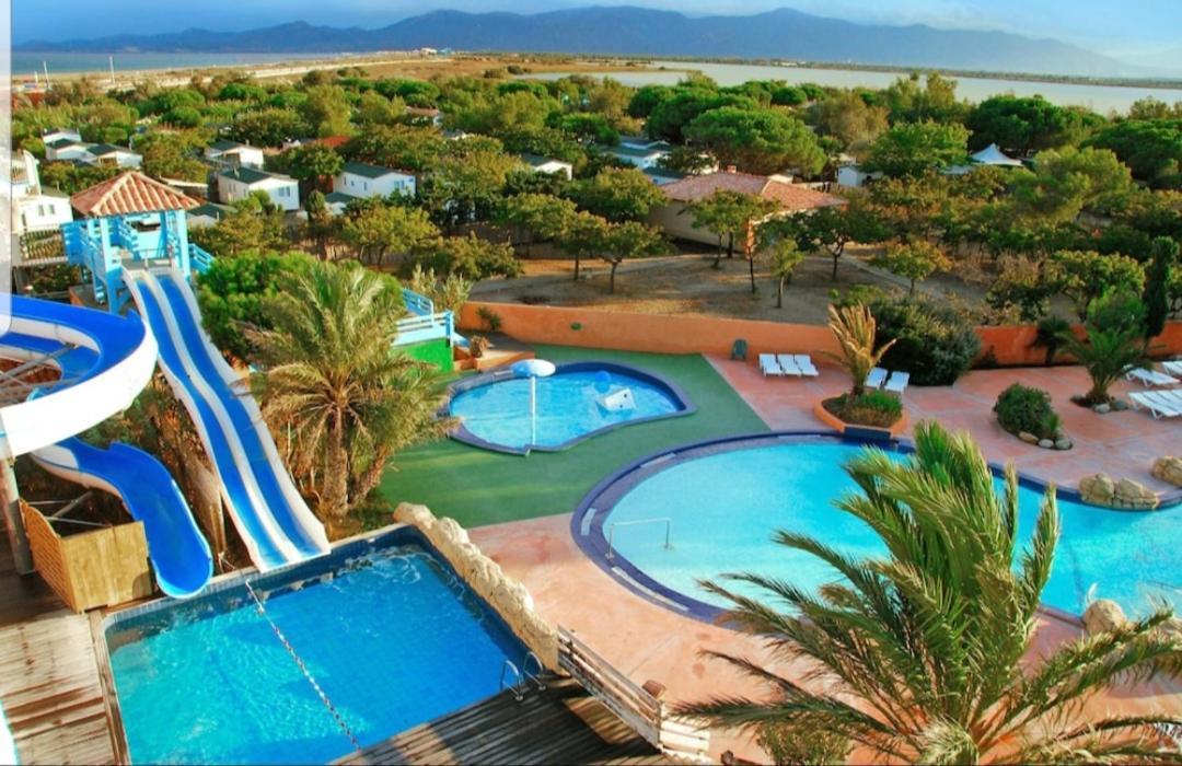 Les Mobilhomes Helvetiques 4 Etoiles Mar Estang Canet En Roussillon Exteriér fotografie