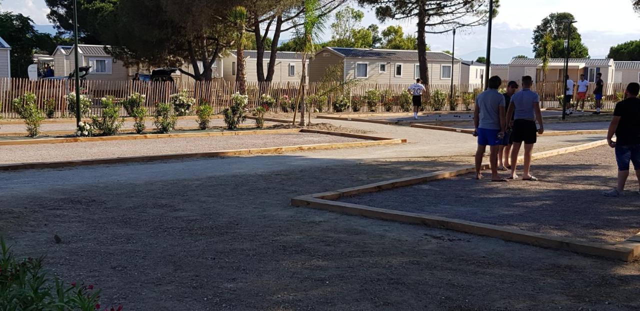Les Mobilhomes Helvetiques 4 Etoiles Mar Estang Canet En Roussillon Exteriér fotografie