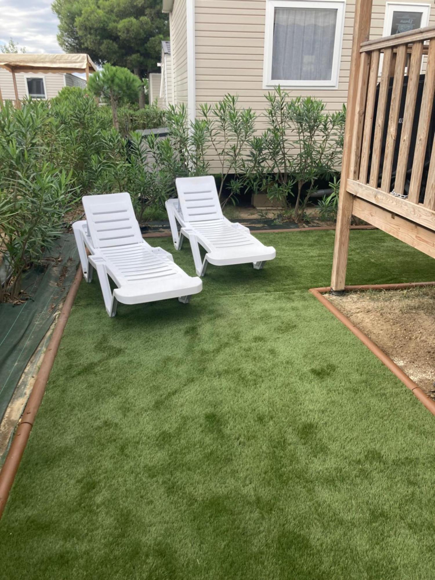 Les Mobilhomes Helvetiques 4 Etoiles Mar Estang Canet En Roussillon Exteriér fotografie